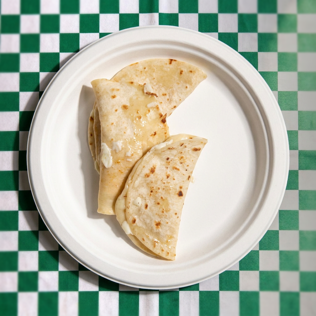 Cheese Quesadilla.